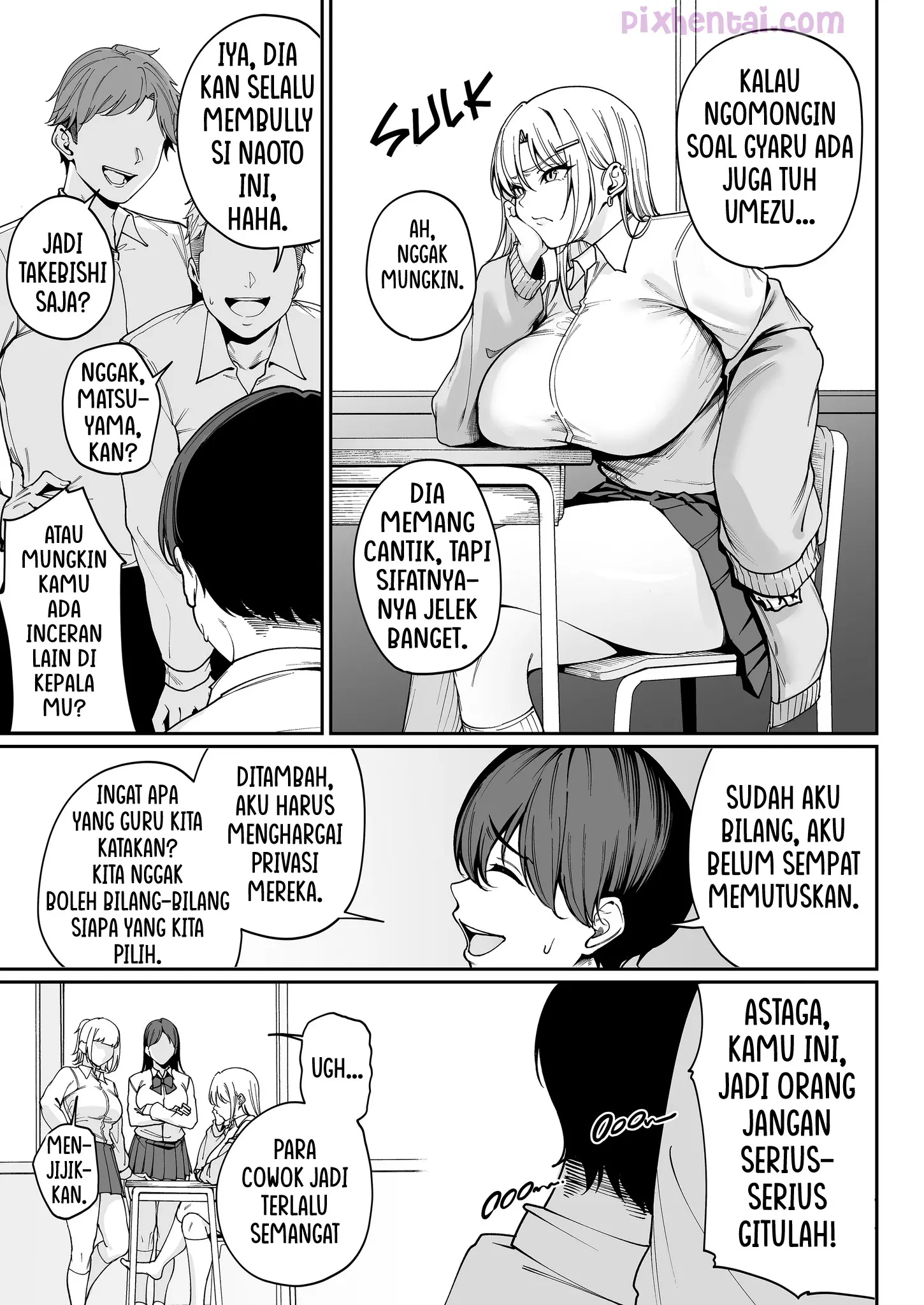 Komik hentai xxx manga sex bokep Now That Im a Special Treatment Student Ill Choose the Ill natured Gyaru Umezu san Who Always Puts Her Ass on My Desk 8